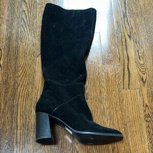 Dolce Vita Black Over the Knee Boots Sleek Design